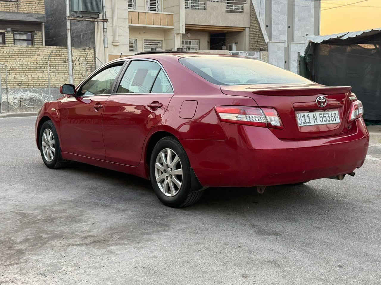 سلام عليكم
عندي كامري 2007 للبيع الرقم بغداد انكليزي بسمي السياره وارد أمريكي ضربتها جاملغ امامي  البنيد فقط امبدل السياره ليبل واحد  مصبوغه عام  أثر جراد  اي استفسار على الوت ساب ***********
