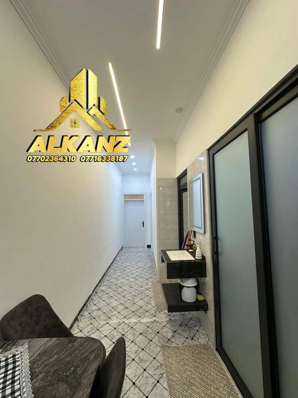 🔶دار صفر طابو صرف للبيع موقع مميز سنة البناء 2025🏠

🔶المساحة :- 150 متر الواجه 6 العمق 25 متر  🏠

🔶 الموقع  ساحة الأحتفالات بين السايدين مقابل جامع الخير    ✅

🔶 الطابق الاول يتكون من أستقبال وهول كبير ومطبخ حار وبارد وغرفتين نوم (2)      ✅

🔶 والطابق الثاني يتكون من غرفتين (2) نوم وهول ومطبخ وصحيات البناء صفر 2025 نظام دكتات وكامرات فول ✅
 🏠
 ________________________________

🔵نستقبل جميع عروضاتكم  وطلباتكم في بيع وشراء الدور ولأراضي السكنية والتجارية والزراعية 

🔷للأستفسار اكثر ☎️

***********
***********

🔶او يرجى زيارة مكتب الكنز للعقارات الكائن في حي الواسطي قرب مول الحاج زياد
