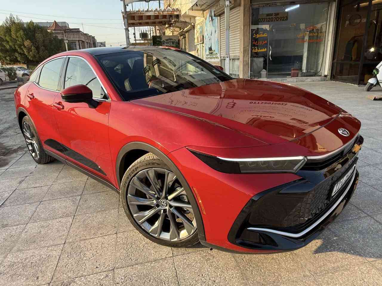 تويوتا كراون 2023 امريكية كلين تايتل اللون احمر فول مواصفات 1/1 ليمتيد ماشية 18000 كم السيارة بأسمي تحويل ثاني يوم محرك 2500فور ويل
لايت ناصي عالي متحرك
رادار امامي وخلفي
نقط عمياء
ويل 21
تدفئه تبريد كشنات و تدفئه ستيرن
فور ويل
توقف ذاتي
تنبيه خروج عن المسار
كامره اماميه وخلفيه و 360
حساسات 360
ابواب شفط
ستاره خلفيه
كراسي خلفيه كهرباء
السياره بعد بيها هوايه مواصفات
وبعد اكثر مواصفات 
السيارة بأسمي تحويل ثاني يوم مكانهة بغداد البلديات 
***********
