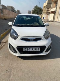 كيا بيكانتو 2013 رقم بغداد انكليزي  بيه كازكيت وسونار موجود بالمنشور  ...