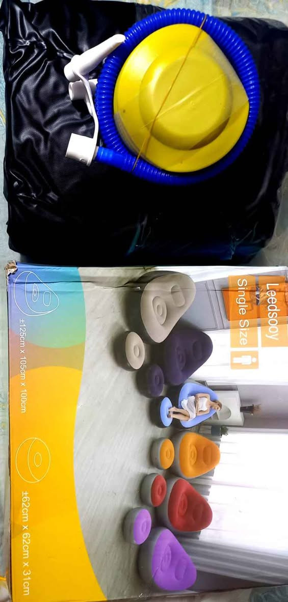 كرسي نفخ للاسترخاء مع مسند ومنفاخ يدوي/ السعر 15 الف بغداد, العراق


**إذا كنت صاحب هذا الإعلان وتريد حذفه لأي سبب، رجاءا أرسل رسالة إلى الدعم الفني**