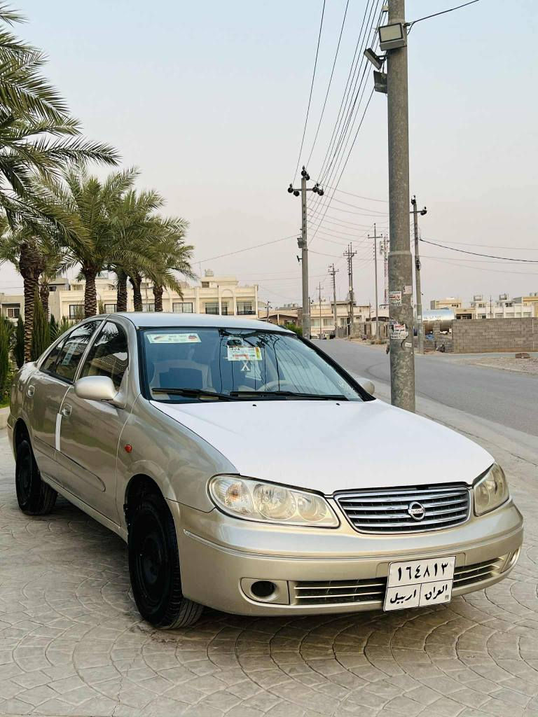 نیسان سەنی مۆدیل 2008 سبوغ عام  لەسەر کەلبونەوا  پشتی جەمپەکی هەیە پێشی کەپسە
گێرو مەکینەو تەبریت و  مەکینە گەورا و تەمەتیک  ناوزارد
نرخ$66
*********** أربيل, العراق
