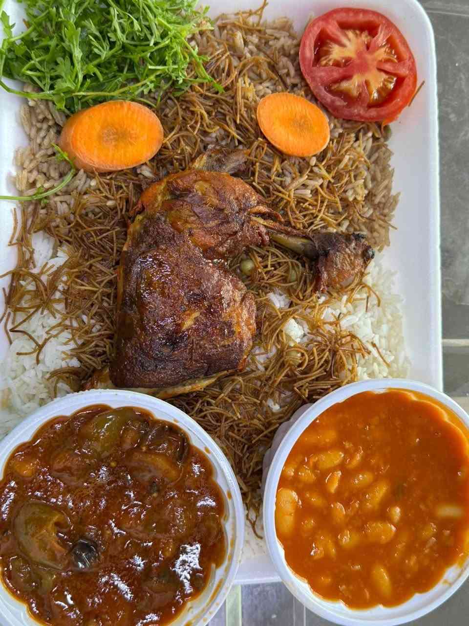 عروض اليوم 🔥🔥🔥🔥🔥🔥 توصيل مجانا 😁😁

دجاج مشوي عل تمن والمرك ب 12 

دجاج عل فحم معا تمن ومرك ب 10

اجنحه عل تمن النفر ب 5

سمج مسكوف عل تمن ب 8

سمج تكلا عل تمن ب 5

جدر دولمه ب 5

فخذ عل تمن والمرك ب 5


**إذا كنت صاحب هذا الإعلان وتريد حذفه لأي سبب، رجاءا أرسل رسالة إلى الدعم الفني**