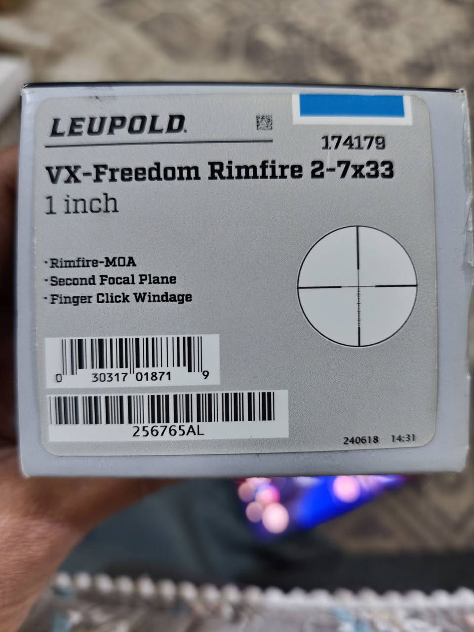 🌹💪 للفخامه عنوان 🌹💪
💪🏽💪💪🏽ناظور ماركه ليوبولد امريكي اصلي باركود شركه كارت ظمان مدى الحياه قياس VX-Freedom Rimfire 2-7x33
1inch💪🏽💪💪🏽


**إذا كنت صاحب هذا الإعلان وتريد حذفه لأي سبب، رجاءا أرسل رسالة إلى الدعم الفني**