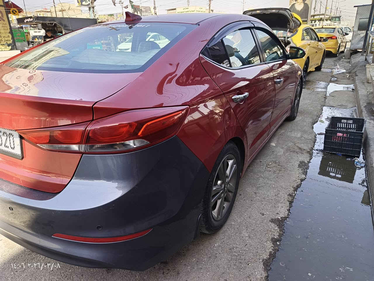 السلام عليكم من رخصت الادمن النترا 2017واردامريكي حادثه بنيد فقط مبدل باصلي مابيه اي نقص طخم تاير جديد باتري جديد مكينه ما مفتحه تبريد تدفئه السعر 120وبيه مجال مكاني بغداد الحسينيه سنويه نافذه 31 الرقم الجديد وبسمي ***********
