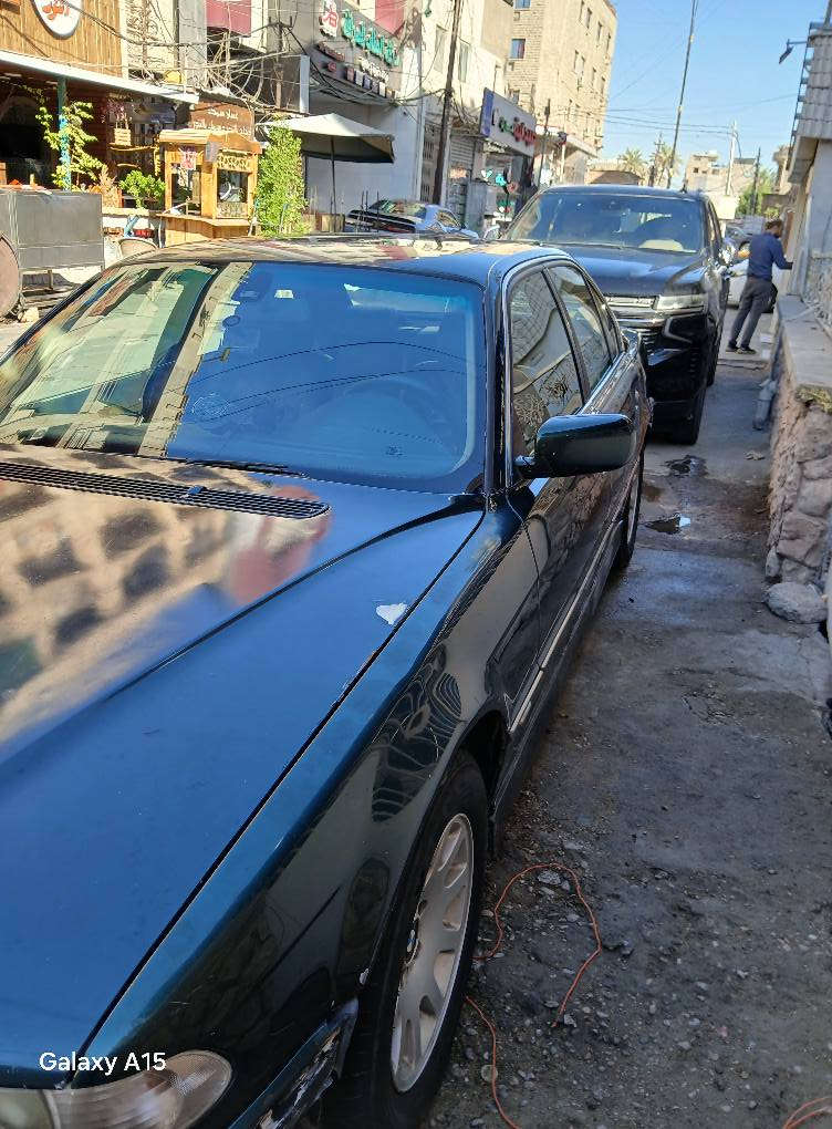 1998
744i
خفاش
داينمو هواء
كير 
مكينة
تخم تاير
صدر امامي خلفي امفولدر الماني
تبريد ثلج
سلايت جام 
تدفة بل الكشنات
القمارة كانتارة
شاشة وصطية
كامرة 
لايت عالي ناصي زنون بلاد
رماشات ترحيب بلاد
صندوك شفط شغال
لون زيتوني والداخل زيتوني
رقم بغداد مميز باسمي 
سنوية لغاية 2030
السعر 73 بيها شي بصيط
مكاني كرادة او زعفرانيا
متواجد واتساب و ماسنجر
*********** بغداد, العراق
