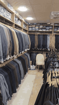 قسم البدلات الرسميه 
العنوان بغداد الدوره شارع المصافي قرب الغنام
هاتف ***********
 #ملابس_رجالية #ازياءالعاصمة #الدوره
