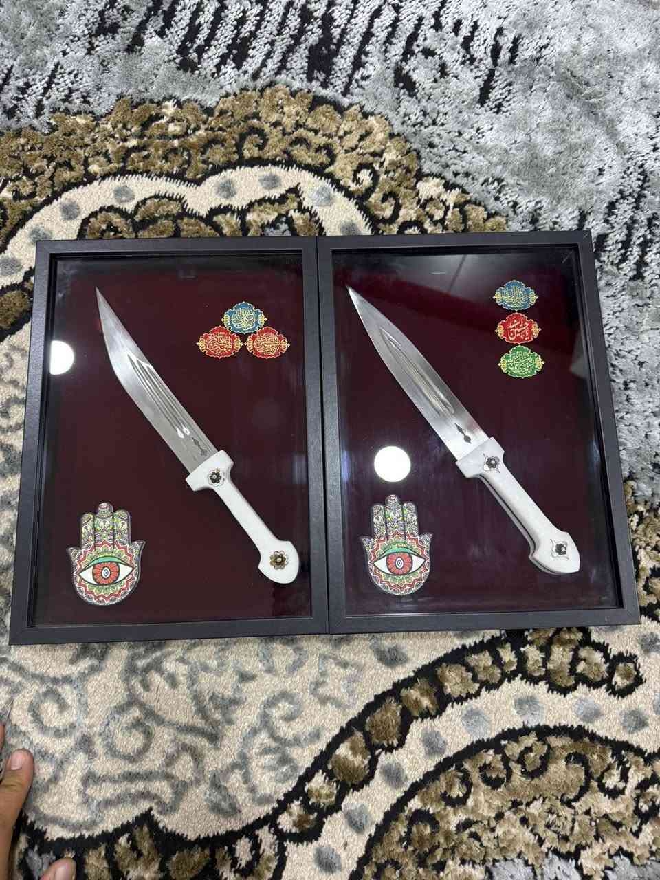 الصلاه والسلام على خير البشر محمد وال محمد 
اقدم لكم هذا الابداع الي ممكن يكون بمكتبك او بمحلك او بغرفتك تتعلك وتزيد المكان فخامه ورقي كل قطعه وسعرها وترتيبها والعمل حسب الطلب وهاي القطع موجود من عدها فقط وحده ماكو اخت الها ذني فقط الي موجودات حالياً متوفرات 
حفظكم الرحمن ورعاكم 🙏🏻❤️


**إذا كنت صاحب هذا الإعلان وتريد حذفه لأي سبب، رجاءا أرسل رسالة إلى الدعم الفني**