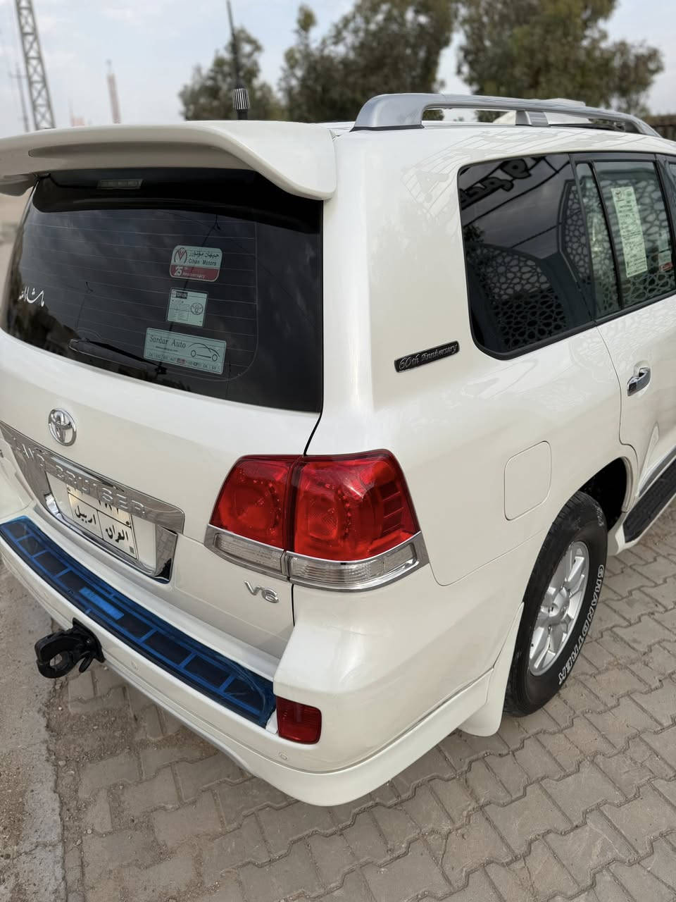 سلام عليكم
💧لاندكروز مديل 2011 ستينيه اصل بريم
💧مكفوله بيه عله كد شبرين صبغ فقط
💧السعر320 مجال  قليل 
💧السياره فول مواصفات 
💧بصمه ابواب بصمه تشغيل 
💧كشنات جلد 
💧فتحت سقف 
💧كشنين كهرباء 
💧فور ويل 
💧حساس خلفي امامي
💧ثلاجه
💧8ارباك
💧تحكم ستيرن
💧شاشه كامره 
💧تايرات دلوب 
💧6سلندر
💧والكثير من المواصفات المعروفه بيه بعد 
💧السياره رقمه اربيل مداور وكاله اني حاضر 
💧حداديه كير مكينه شرط كارتون تبريد ثلج 
💧اي نقص ما بيه 
💧اي ستفسار اني خادم 
***********
