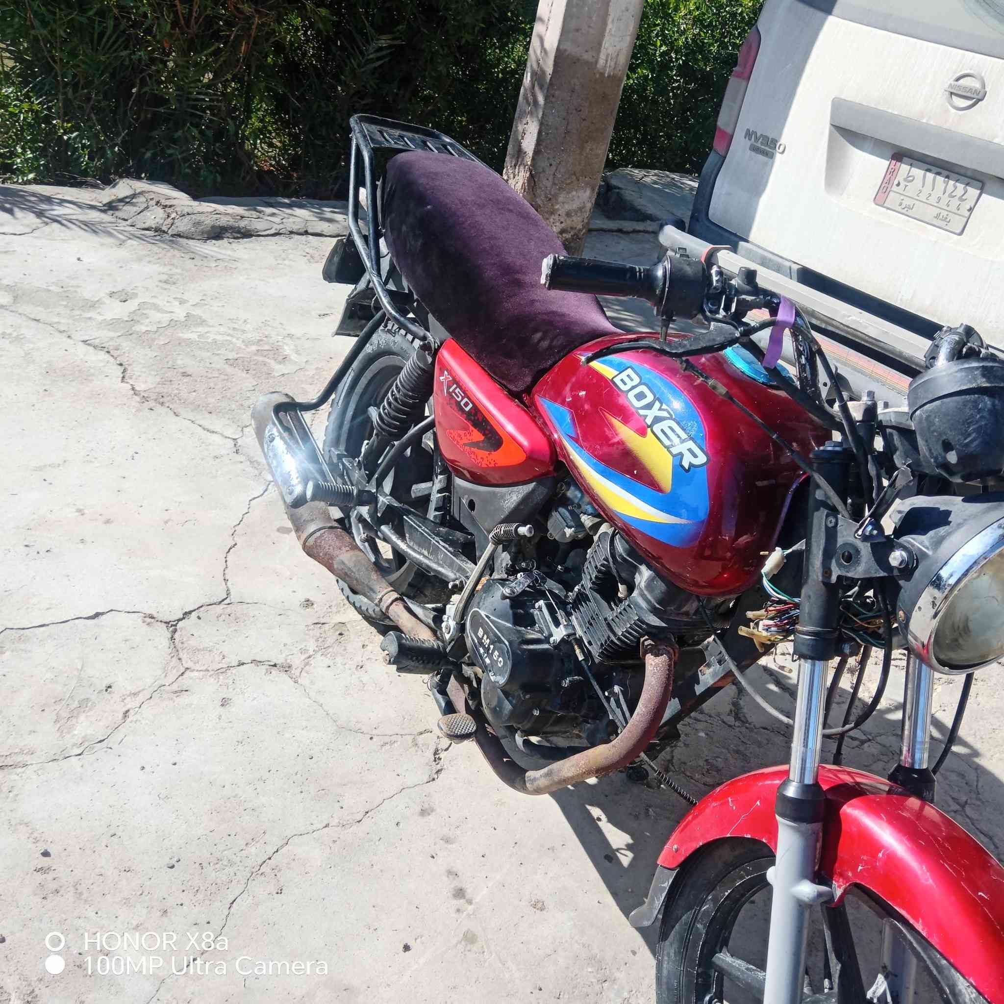 دراجه بوكسر البيع موديل ٢٠ أوراق ضايعه يعني كلك  السعر ٥٠٠ وبيه مجال مكاني اللطيفيه وهاذه رقمي *********** ***********
