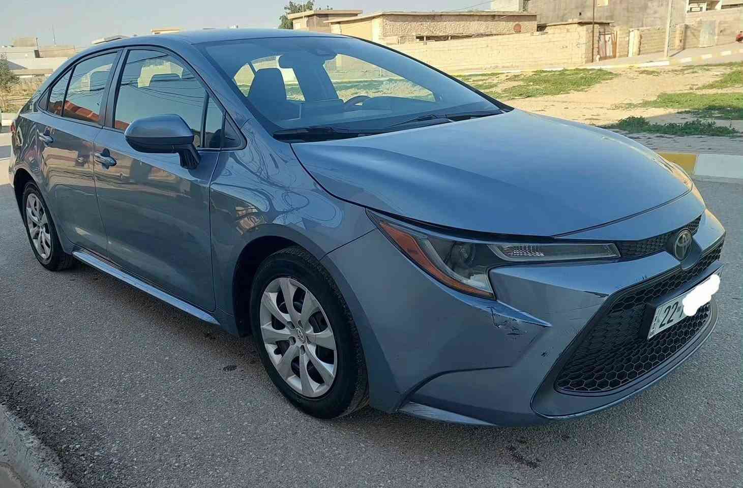 للبيع كورلا 2020  LE وارد امريكي 🇺🇸
مواصفات السيارة معروفة 
سيارة جاهزة بدون نقص 
محرك  1800 المرغوب 
رادار وحجر كله موجود 
رقم اربيل باسمي شرط التحويل 
بجم امامي خلفي كبس حادث السيارة جانبي كلش بسيط بيها بابين صبغ 
بدون ايرباك بدون دواخل 
مكان السيارة ديالى 
السعر 136 وبيها مجال 
***********
