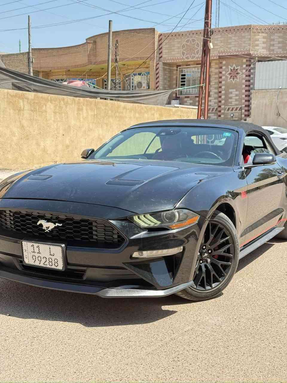 سلام عليكم ورحمه الله وبركاته
Mustang Ecobost Premium
فورد موستنك ايكو بوست بريموم
اعلى مواصفات 
2.4L twin Turbo
موديل سنة :2019
ناقل الحركه : اتوماتيك 
10 نمره
ماشيه 64 الف

مواصفات:
كشف
رادار امامي
رادار خلفي
رادار جانبي بالمري
تحديد مسار
٤ وضعيات قياده
كنشات كهرباء
وجلد تدفئة وتبريد 
دشبول سبع الوان 
تشغيل عن بعد 
مري ترحيب شعار موستنك 
بصمه ابواب
شاشة كبيره 
كامره خلفية
دوس ترحيب موستنك سبع الوان
و….. الخ من المواصفات

سياره وارد امريكي 
وحادثها موضح بالصور
بدون دواخل طبعا
وصبغها بس جاملغ ايسر
مكان سياره بغداد 
تواصل ***********
 واتساب متواجد
