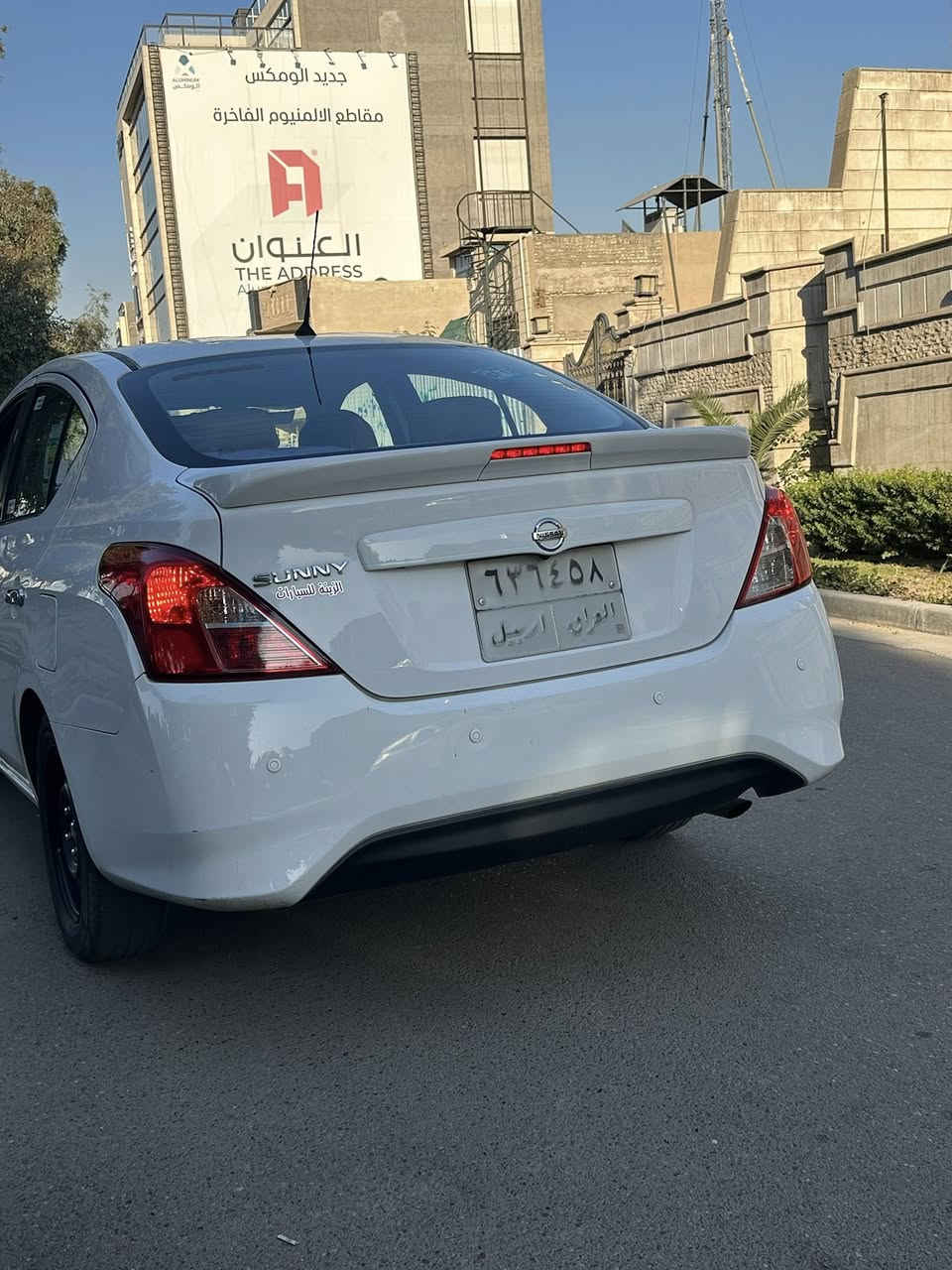 السلام عليكم
للبيع نيسان سني هندي بليته زركه 2021
رقم اربيل تحويل مباشر 
السياره جاهزه مابيها اي نقص 
گير مكينه بلاديات ماشيه 114 حقيقي 
تبريد ثلج  صدر جديد 
شاشه كامره تحكم ستيرن كشنات مدوشمه حيل نظيفه
رايدها ب113 وبيها مجال بسيط سياره مال جني 
مكاني بغداد الكرخ 
***********
