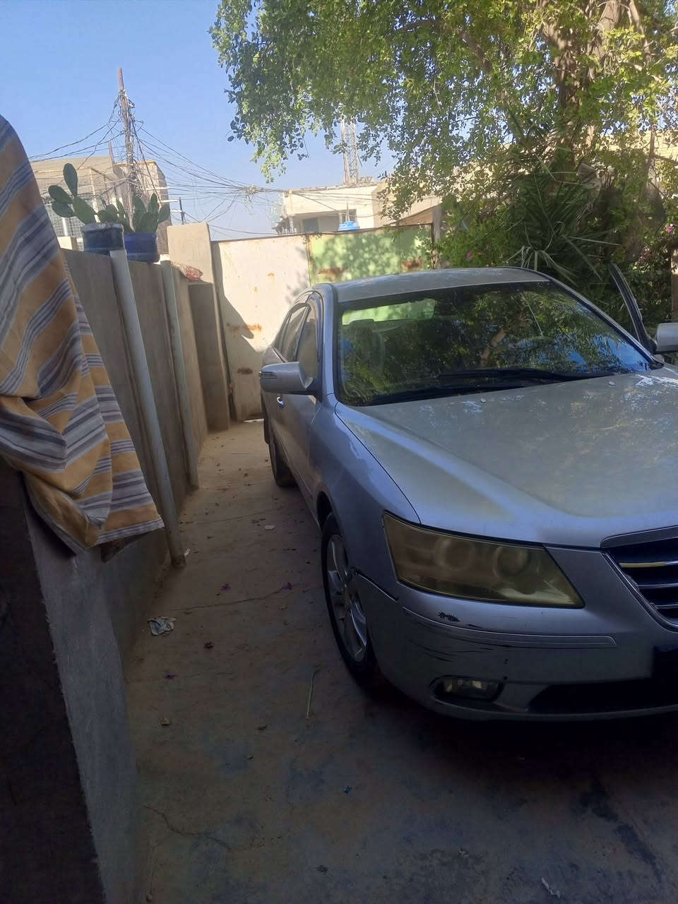 السلام عليكم البيع سوناتا 10 جاهز حديه جديد كير ومكينه مكفول بيه ثلاث قطع تبريد ثلج رقمه نجف بسمي تصل ***********

