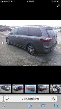 تيوتا سينا للبيع موديل 2018  xle لمتد رقم بغداد  السيارة امريكيه وهاي ...