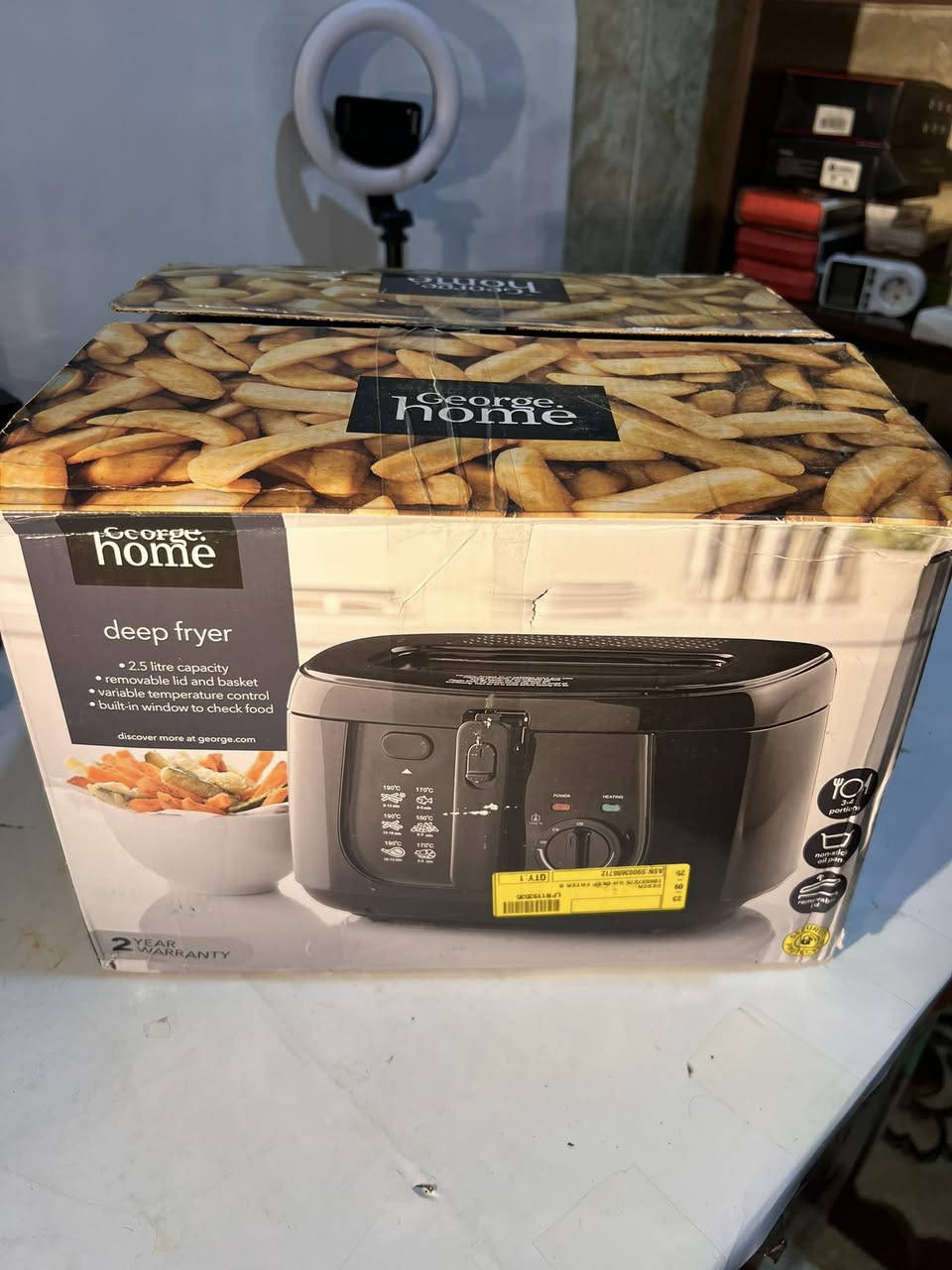 قلايه زيتيه ماركه بريطانيه باله مستخدم سعره 25 الف


**إذا كنت صاحب هذا الإعلان وتريد حذفه لأي سبب، رجاءا أرسل رسالة إلى الدعم الفني**