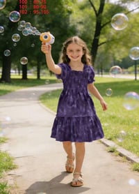 فستان بنات • مقاسات ١-١٠ سنة • توصيل مجاني