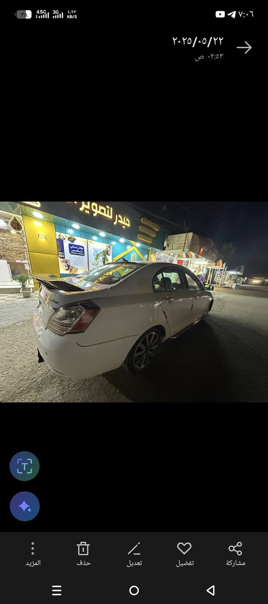 السلام عليكم ام كراند محور مكية كير وتبريد كورلة كلشي موديل 2013  شغال بيهة سنوية باسمي رقم بغداد انكيزي كرهبائيات كلا شغال شاشة حساس خلفي تبريد مكانهة بغداد السعر 55 وبيهة مجال ***********
