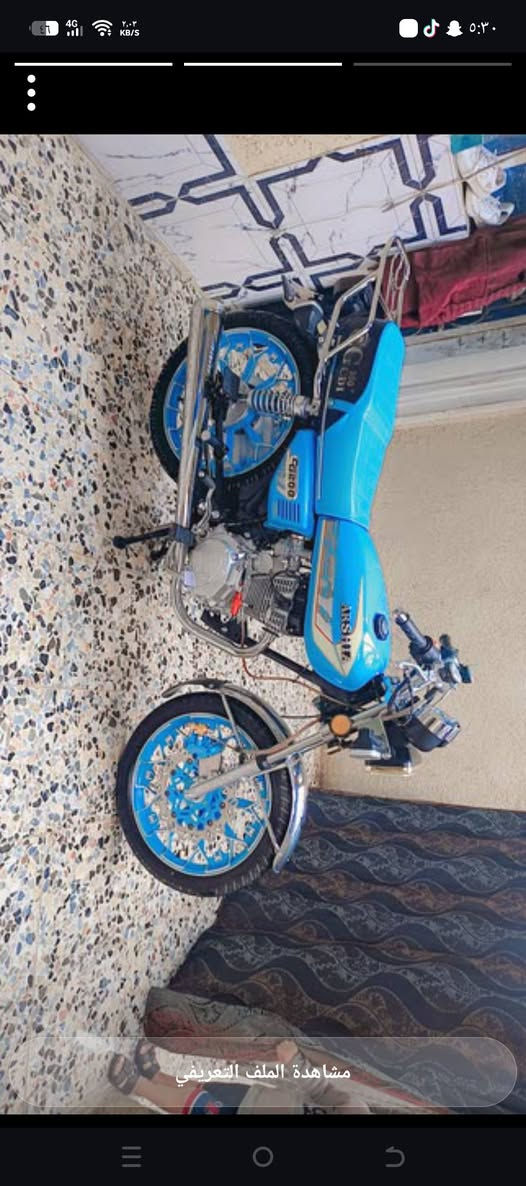 سلام عليكم دراجه البيع موديل 17صارلهه 7شهر من طالعه اوراق اصولي بسمي سعرهه مليون وبيهه مجال‏‪***********‬‏ رقم الاتصال
