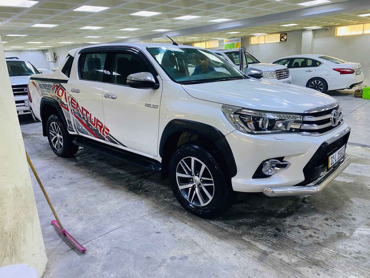 السلام عليكم ورحمة الله وبركاته
سيارة گاز فور ويل 

موديل 2018 فول مواصفات 

تخم تاير 

شرط گير محرك اكسل 
السعر 265$ بيه مجال 
رقم الهاتف ***********

رقم اربيل سنوية جديدة
