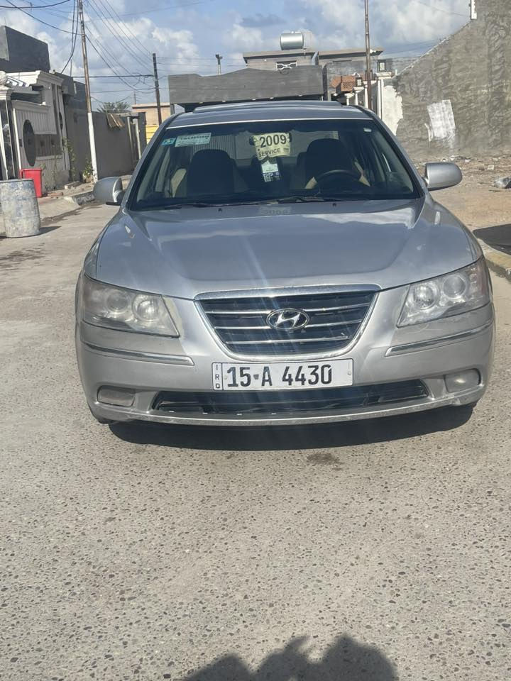 سوناته 2009 امريكي مكفوله من الحادث والصبغ عدا نص الجاملغ الامامي صبغ فول مواصفات محرك 2400 جديد كير جديد سياره ما ناقصه شي مكاني الانبار الكرمه سعره 125 وبيه مجال بسيط  ***********
