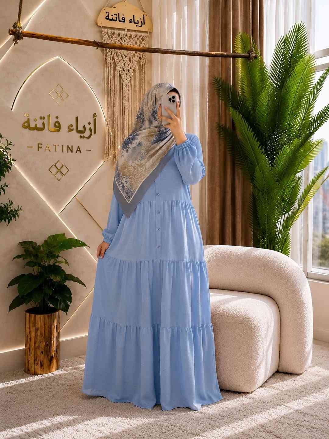 ازياء فاتنة
فستان ساده دبل كلوش 
موديلات فاتنة… ماتتفوت 
حصراً من ماركة فاتنة 
• مع الشال او الربطة هدية 🎁 
• طول الفستان 160 سم 
• ⁠فصاله يرهم ؏ ڪُـل اشكال الجسم
• تفصيله مريحة فصال فخم 
• تنطي مظهر انحف باللبس
• ⁠ ✨
قطعة تبقى وياج سنين وما تبطل موديلها 👌

متوفر حالياً بكمية محدودة
راسلينا خاص واحجزي بسرعة قبل النفاذ 💌

#ازياء_فاتنة⁩⁩
قالب راهي 
___________________________ 
🖊️ االــخـــــــاامــة :- 
“كتان ايطالي ” فاخر “ مستورد هو من الأقمشة التي تتميز بنسيجها الفخم ويمتاز بمقاومته للتجعد وسهولة غسلة.
• القماش بي  لمعة بسيطة
 ❥ ─── ❥ ─── ❥ ─── ❥ 

القياسات عادية وخاصة 

🌱القياس العادي):- 
تلبس وزن من 70 الى 90 كــــيـلـو ⚖️ 
يعني يلبس قياس . 42. 44. 46. 48

🌱القياس الخاص):- 
تلبس وزن من 90 الى 120 كــــيـلـو ⚖️ 
يعني يلبس قياس . 50. 52. 54. 58 
_______________________ 
ســــعـــر  الفستان بـــ 55 الفــــﮯ 
وية هدية 🎁 الشال او الربطة 
_______________________ 
للحجز والاستفسار المراسلة ؏ــلى الواتساب :- ***********
***********
