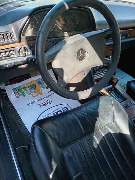 يالله للبيع 
مارسدس جامبو موديل 1987
300SE
سياره جديده وخير من الله ماناقصها برغي 
محرك بلادي كير كلشي بشرط 
السياره مصبوغه عام للجماليه فقط كفاله من الضربه 
تخم تايرات جديد ماناقصها برغي 
السعر 60 وبيها مجال
للاستفسار ***********
