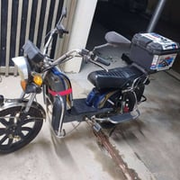 دراجة هارلي للبيع الدراجه كاملة من كلشي تايرات جدد كهربائيات كلها شغال...