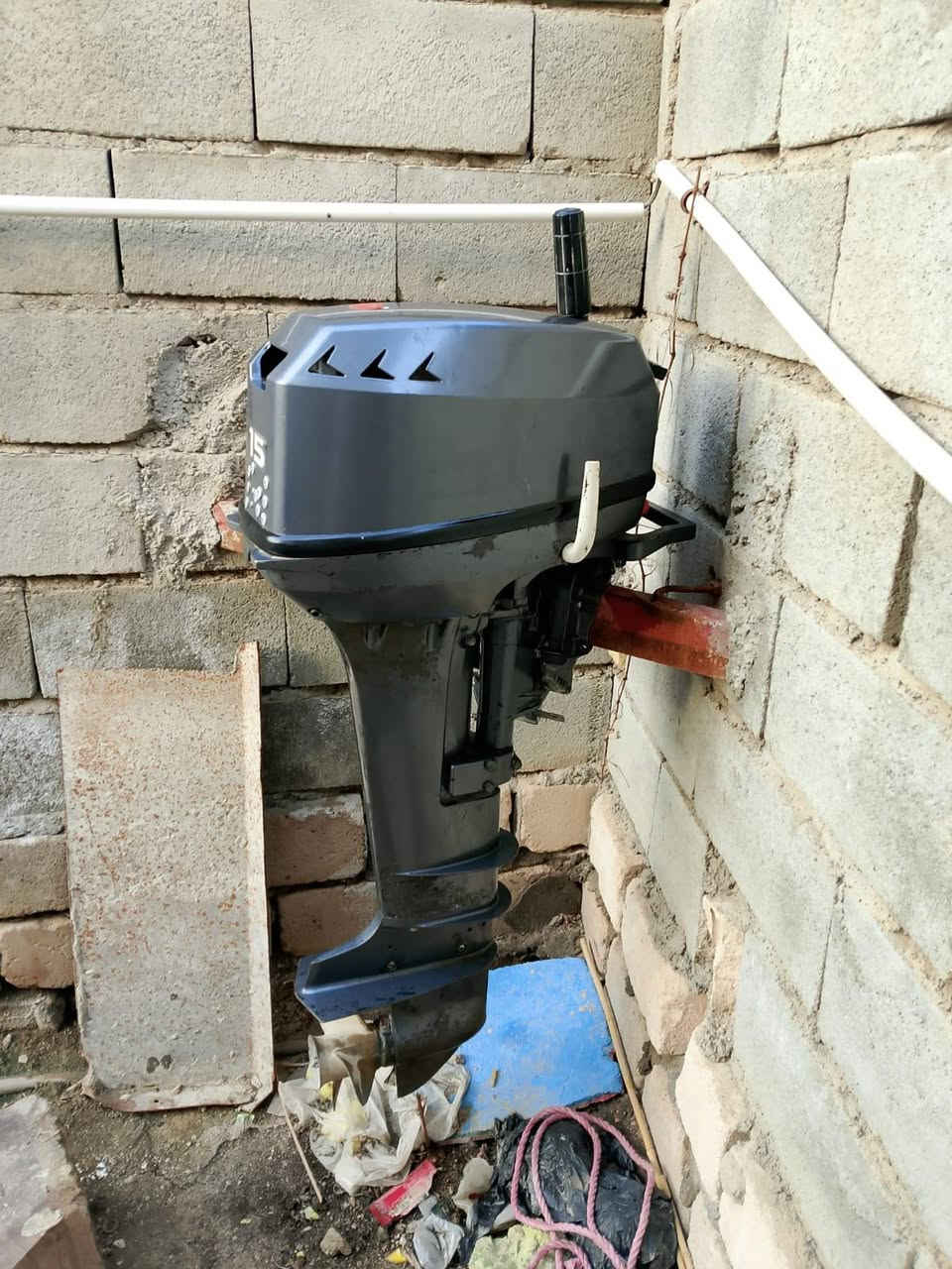 السلام عليكم مكينه ١٥ ياماها صيني مفتوح المحرك توه مجفت كله جديد جاهزه شغل واطلع البصره ابي الخصيب جيكور هاتف صاحب المكينه ***********
