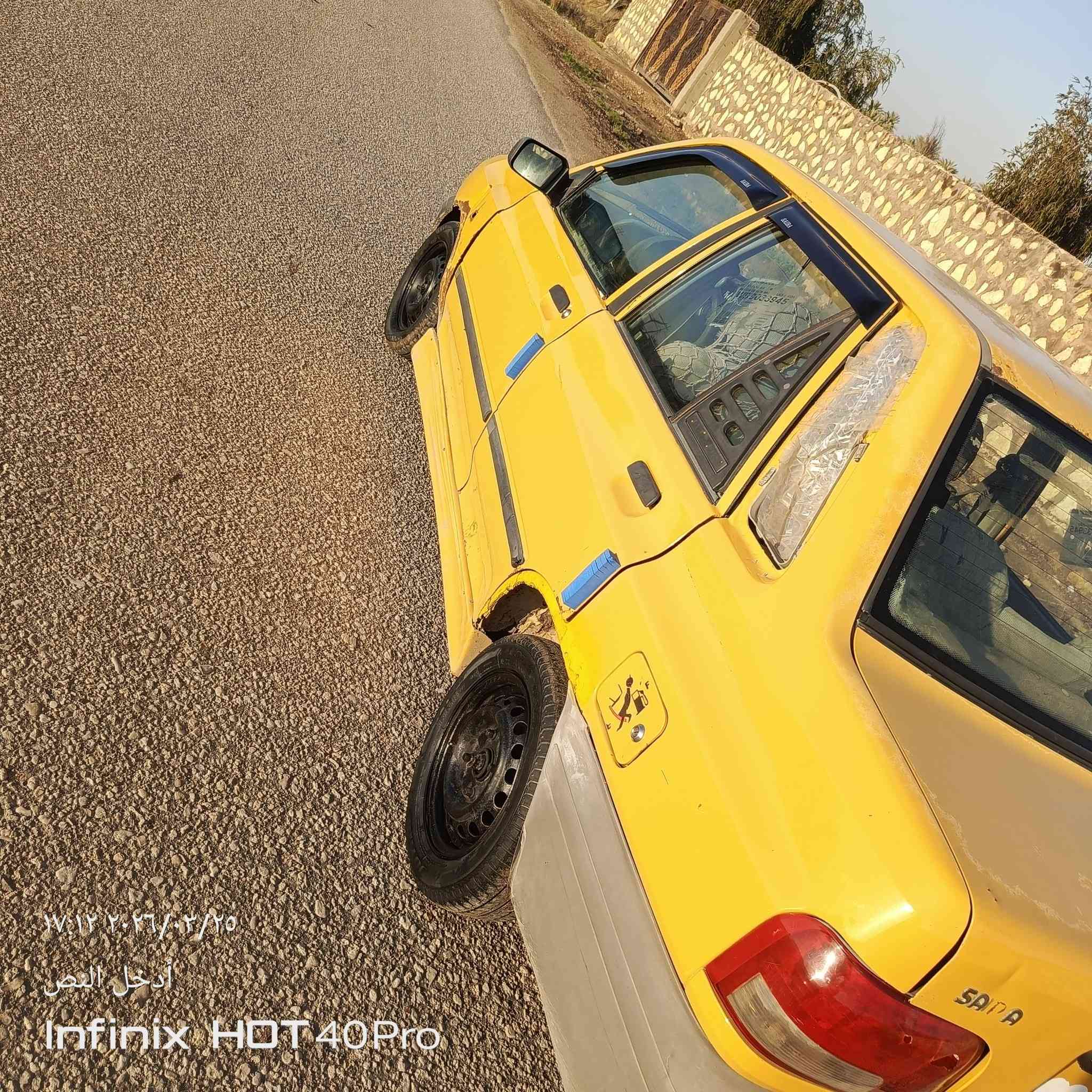 يالله سلام عليكم سياره سايبه البيع موديل 2012 سياره خير من الله تخم تاير حداديه جديده مكينه خير من الله الكير بس الرابع يفلت السعر 15 وبيه مجال الشراي المكان كربلاء طوريج...... ***********...
