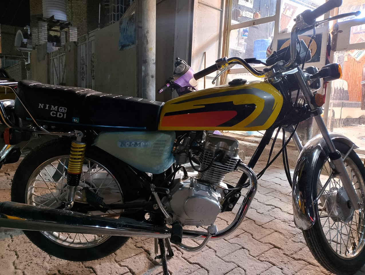 السلام عليكم
دراجه ايرانيه نامه وكيل بعدهه بدهن الشركه ما ماشيه وكيله بمغربه اوراق سكنر السعر 950وبيه مجال قليل  مكان ابو رمانه الخاص مفتوح  وهذا رقم راعيه ***********
