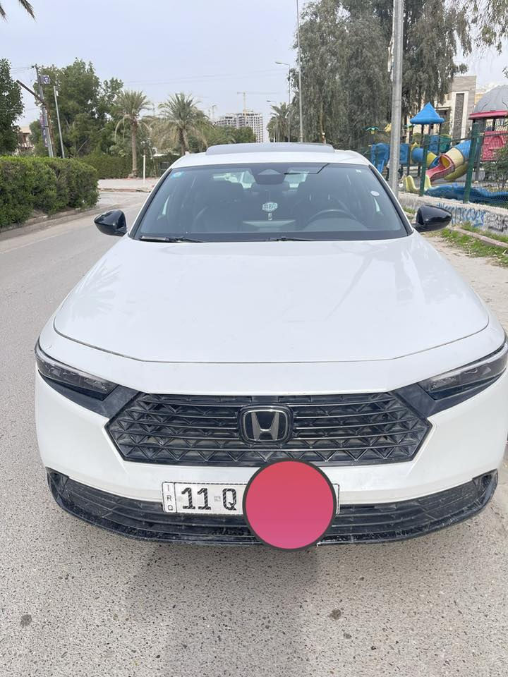 السلام عليكم 
هوندا اكورد سبورت L موديل 2024 هايبرد مكينة 2000 ماشية 30 الف مايل صور الحادث ورقم الشاصي موجودة بالمنشور السيارة بدون سونار افحص واشتري اي شي يختلف عن الحادث اني حاضر ويتم الاتفاق علي
مكان السيارة بغداد الوشاش للاستفسار ***********
*********** 
السعر 20000 $ شدتين وبيهة مجال
