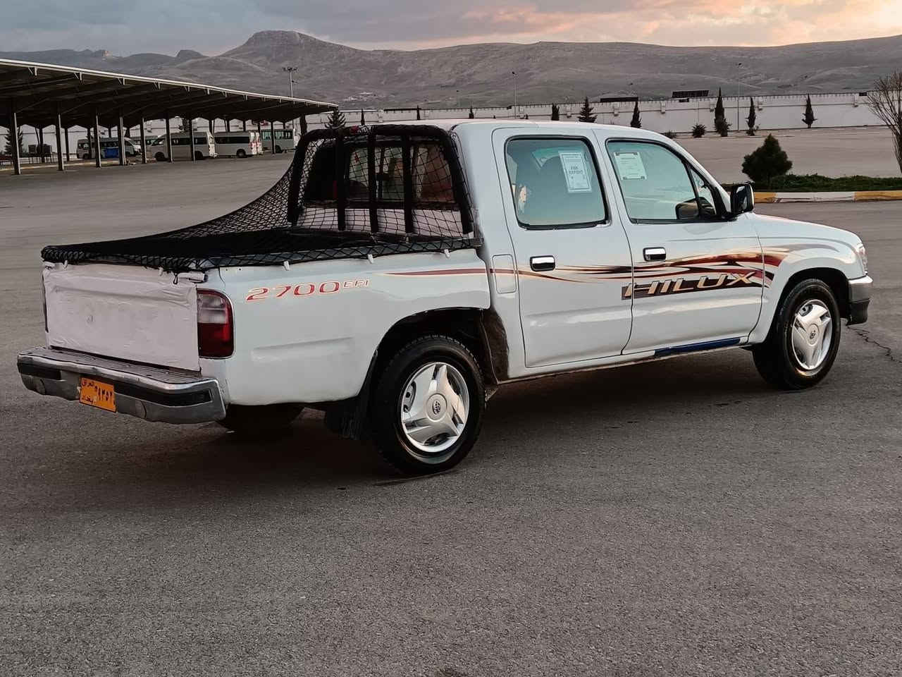 43 گەڵا خــوار هــەموو بازاڕ💰
تـیـۆتا هایـلۆکــس مــۆدێل 2001
مــەکیـــنە ســــپـــــی . GLXفوول
ناوســـــور و دەبـــــڵ چەکمــــەج 
تـــەبــــریـــــد     و     پاوەر 
چـــوار جـام کارەبا و ناوســـــوور
گــێڕومـەکینـەو اکســل بەشەرت
چـــوار تایەو ویــــلی لۆکی لەژێرە 
تــندوتـۆڵــی و تەقەوڕەقە بەشەرت
کارەبایــی هـــەمـــوو گیانـــی ئیش دەکات
دەعامـــی بـــۆ دەعامــــی بـــەشەرت
هــەیکەلی نــمـونە لەجــوانی  . سەیارەکە ئاڕمـی سۆرانی لـەگەڵە بە هــەدیە ئەتدەمێ بەشەرتی ئەوەی ماڵی کەس نەبێت و پارەی کەسی تیانەبێت
شـــوێــن :  ســلێمانــــی
ژم  : ***********
ژم  : *********** السليمانية, العراق
