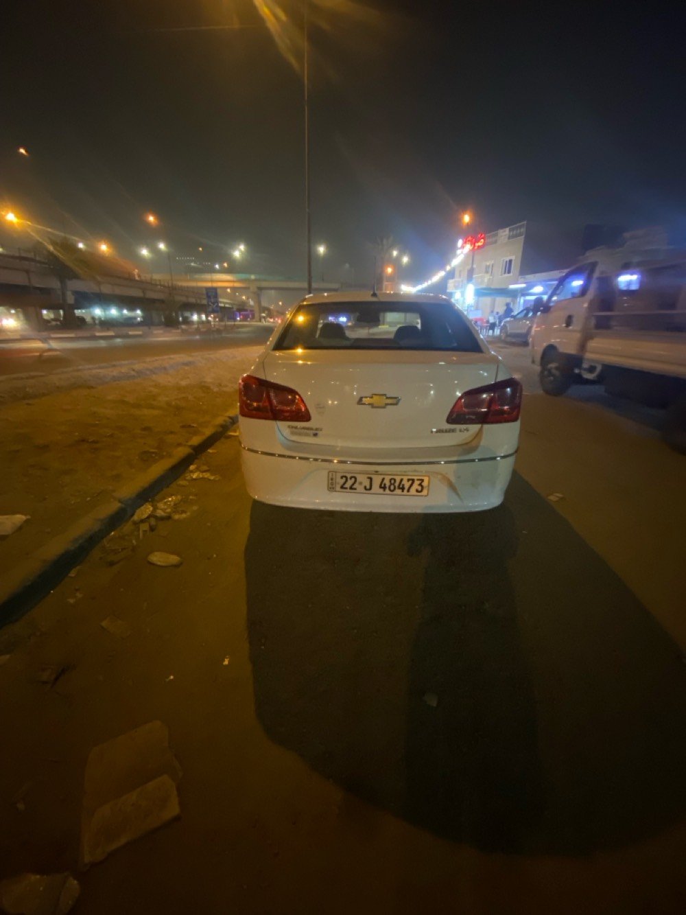 شوفرليت كروز ٢٠١٦ خليجي استخدام شخصي بيها ٣ قطع السيارة جاهزة من كل نواحي السعر ٧٥ $