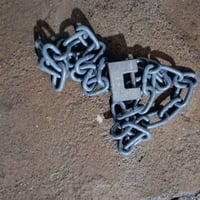 زنجير ٢م • قفل أصلي • ٤ مفاتيح