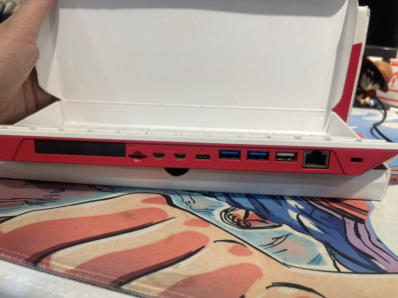 من رخصة الادمنية
كيبورد راز بيري 
شغلته شغال وبي نظام
وبي العاب 
موديل راز بيري Pi 400
الملحقات
ادابتر
ماوس 
رام
شاحن
مثل مموضح بالصور
جديد ممستخدم 
على كد الفحص مشتغل
السعر 105 الف شامل التوصيل


**إذا كنت صاحب هذا الإعلان وتريد حذفه لأي سبب، رجاءا أرسل رسالة إلى الدعم الفني**