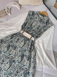 فستان • دابل تركي • مقاسات ٣٨-٤٨