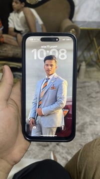 ايفون 14 برو ماكس ذاكره 256 مبدل شاشه وبطاريه اصلي والضهر مكسور السعر5...