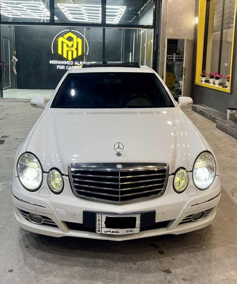 مارسدس W211 E350 2007
وكالة خليجية ELEGANCE
اللون ابيض داخل جلد عسلي 
مكينة ٦ سلندر ٣٥٠٠ تنفس طبيعي 
كير ٧ نمر وضعية سبورت وكمفرت 
نظيفة جدا سيرفس كامل صفر مسج 
وكالة خليجيه بدون حادث   
دفع خلفي المرغوب، تحكم ستيرن
ستيرن كهرباء ، فتحة ، برده خلفية كهرباء 
لايت داينمك ، بلوجكتر سمارت 
زراك لايت ، جام ازرق اوتو 
كشنات جلد كهرباء خزن ميموري
حساسات امامية خلفية ، اوتو هولد
ويل ١٧ ، تاير عالي ، صدر جديد 
ارضيات شركة تبريد ثلج 
 بدون اي نقص 
رقم بغداد باسمي
العنوان بغداد
 سعر $١٥٨
تواصل ***********
