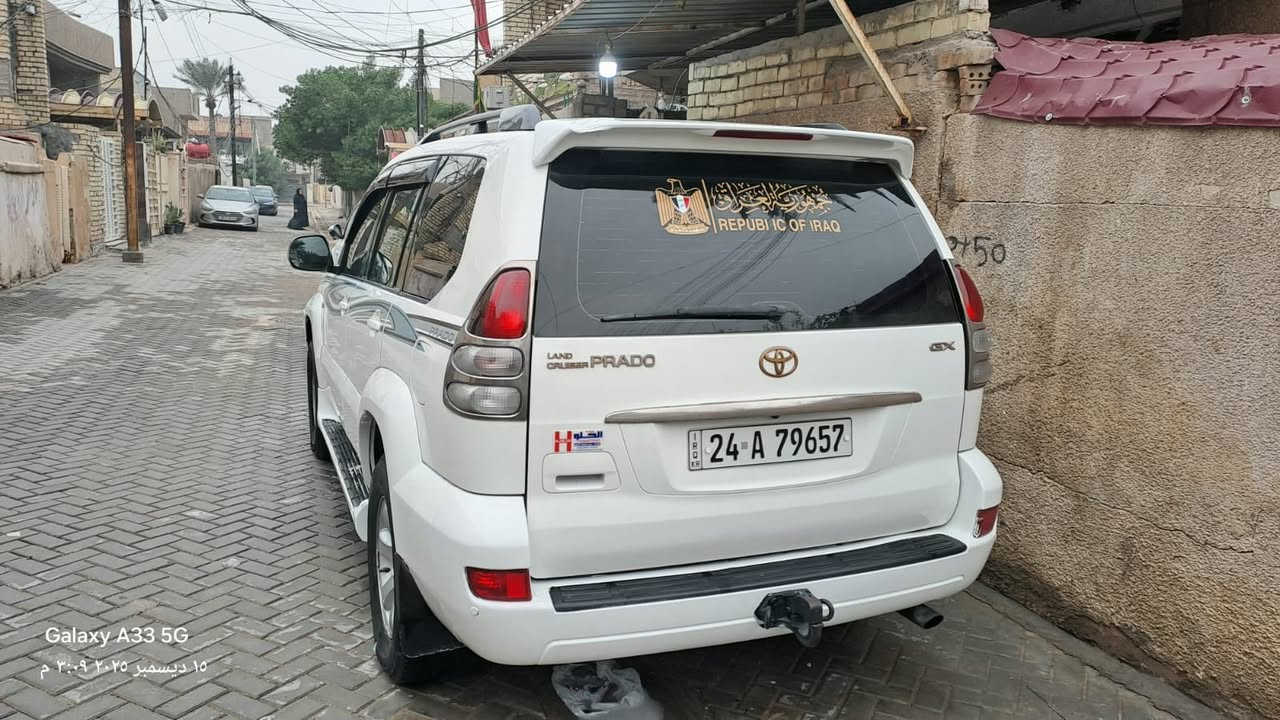 السلام عليكم
برادو 2009 محرك ٤ سياره بيه صبغ ربع البنيد وبيه بارد قليل 
رقم شمالي سياره نصبتها حلوه جاهزه من كلشي 
مكانها مشتل *********** 
سعرها ١٤٩
اي استفسار اتصل وتدلل
