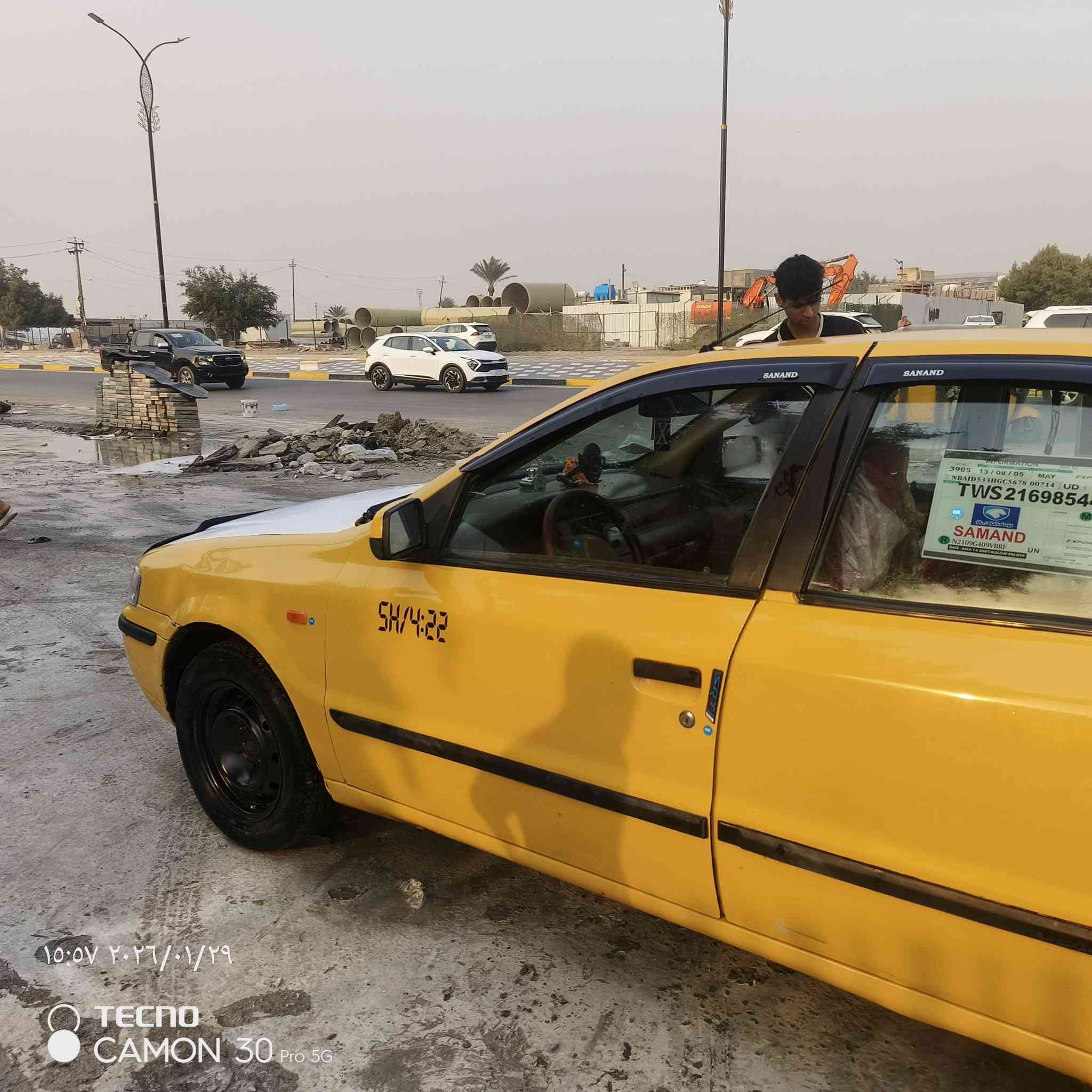 سمند 2011ناطقه مكينه جديده وكير مكفول حداديه جديده الگشر فقط مصبوغ الجاملغ الامامي فقط السياره جاهزه رقم انگليزي بأسمي تحويل مباشر رقم واسط انگليزي وين مايعجبك تحول السعر 33بيهه مجال بسيط مكاني الحسينيه الراشديه
***********
***********
