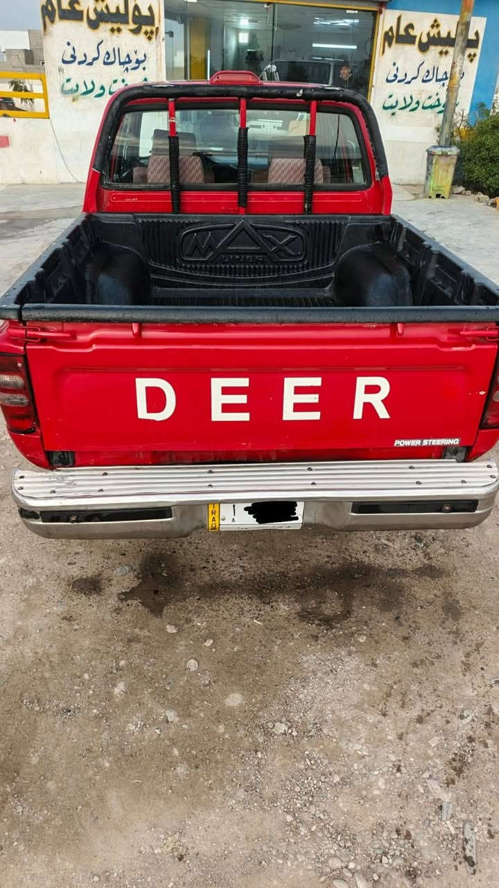 سيارة دير موديل 2009مكينة بخ  كير مكينة شرط طاخم صدر و راء جديد طيارات جديد  بي قطعتين صبخ بدون دواخل سيارة ماشي 116الف شرط تحويل رقم موميز مشروع وطني  سعر 66بي مجال عيوان كركوك 
*********** كركوك, العراق
