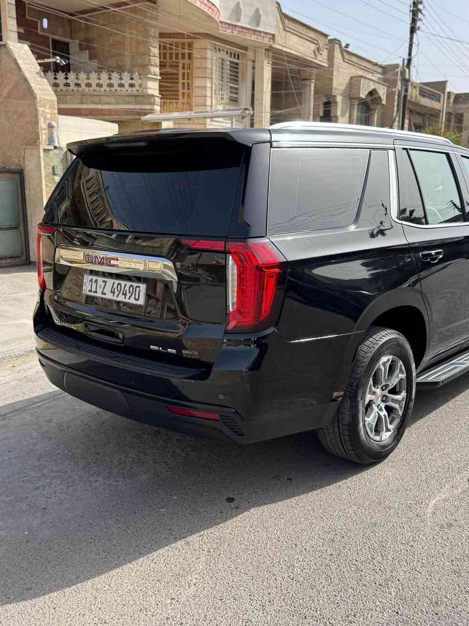 GMC YUKON SLE 2024
الممشى: 47,000كم قابل للزياده 
PPF مغلفه 
الحالة:
• بدون صبغ
• بدون شخط
• بدون رصعات
• بدون بارد
• حتى الدعاميات بشرط بدون صبغ
محرك وكير بشرط، مامفتوح
السيارة باسمي
المواصفات الفنية:
• حجم المحرك: 5.3 لتر
• 8 سلندر
• القوة: 420 حصان
• كيربوكس: 10 سرعات
المواصفات:
• نظام هيدروليك
• دخول ذكي (بصمة)
• شاشة أمامية كبيرة
• كاميرا خلفية بالمراية
• ثلاث قطع تبريد
• بصمة تشغيل + بصمة أبواب
• صندوق كهرباء
• هند بريك بصمة
• ستيرن كهرباء
• أوتو ستوب
• حساسات خلفية
• كشافات
• لايتات LED + فول زينون
• باك لايت LED خلفي
• 7 ركاب
• فول تحكم ستيرن
السيارة فول مواصفات ومعروفة تجهيزها
السعر 51,000
مكان السيارة:  البصرة
رقم الاتصال: *********** البصرة, العراق
