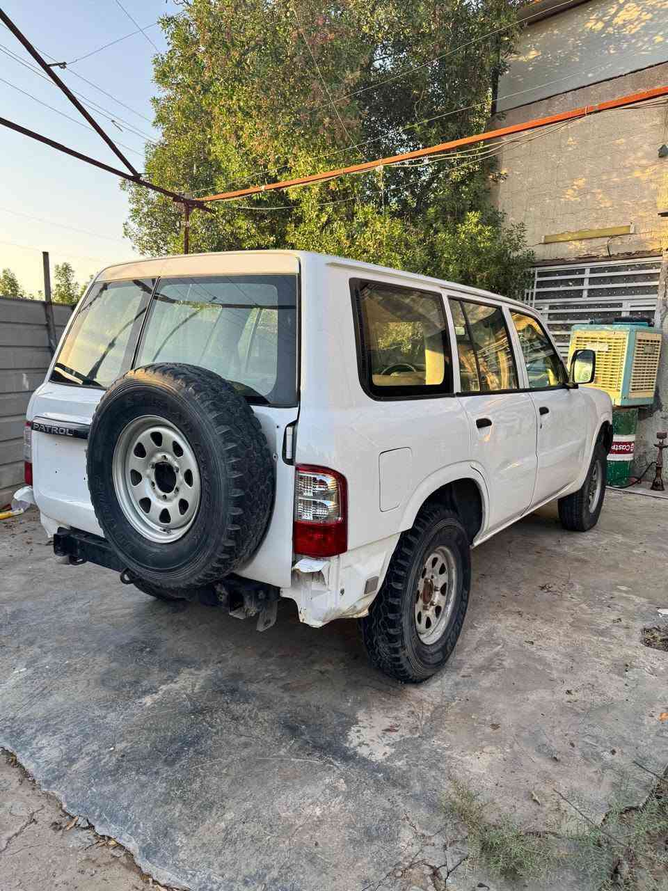 سلام عليكم نيسان باترول 2002 مال مزاد مكانها بغداد الشعب السعر 8مليون ***********
