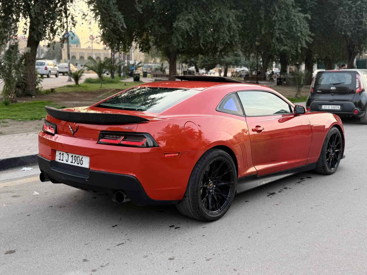 ياالله
السلام عليكم 
كمارو خليجي 2SS خليجي بأسمي
بيها اماكن صبغ ابيع حزام بس هي مو حزام
  موديل ٢٠١١ رقم مميز جداً
لون برتقالي مميز
محرك ٨ سلندر ٦٢٠٠
فتحه سقف
داتا شو
مكينة نظيفه جدا   
كير اوتو نظيف 
صدر امامي نظيف
صدر خلفي نظيف
كشنات جلد 
داخل نظيف جدا
سستم صوت بوس يخبل 
تحكمات ستيرن
كيجات ٤  
شاشه اعطال
تشغيل عن بعد
شفتات كير عادي
داخل احمر قرميدي
وبعد هواي مواصفات فول الفول السياره .

الإضافات:
دعاميه إماميه zl1 مال ٢٠١٨ 
لايتات حاجب 
شوته kn 
هدرز
سبويلر  
دبات نغمه حلوه 
الخلف محدث ١٨
بك لايتات سموك
ويل ٢٠ تو سايز نيش
بنيد كاربون فايبر اصلي 

مكاني بغداد / اعضميه
السعر 85 ورقه 
*********** بغداد, العراق
