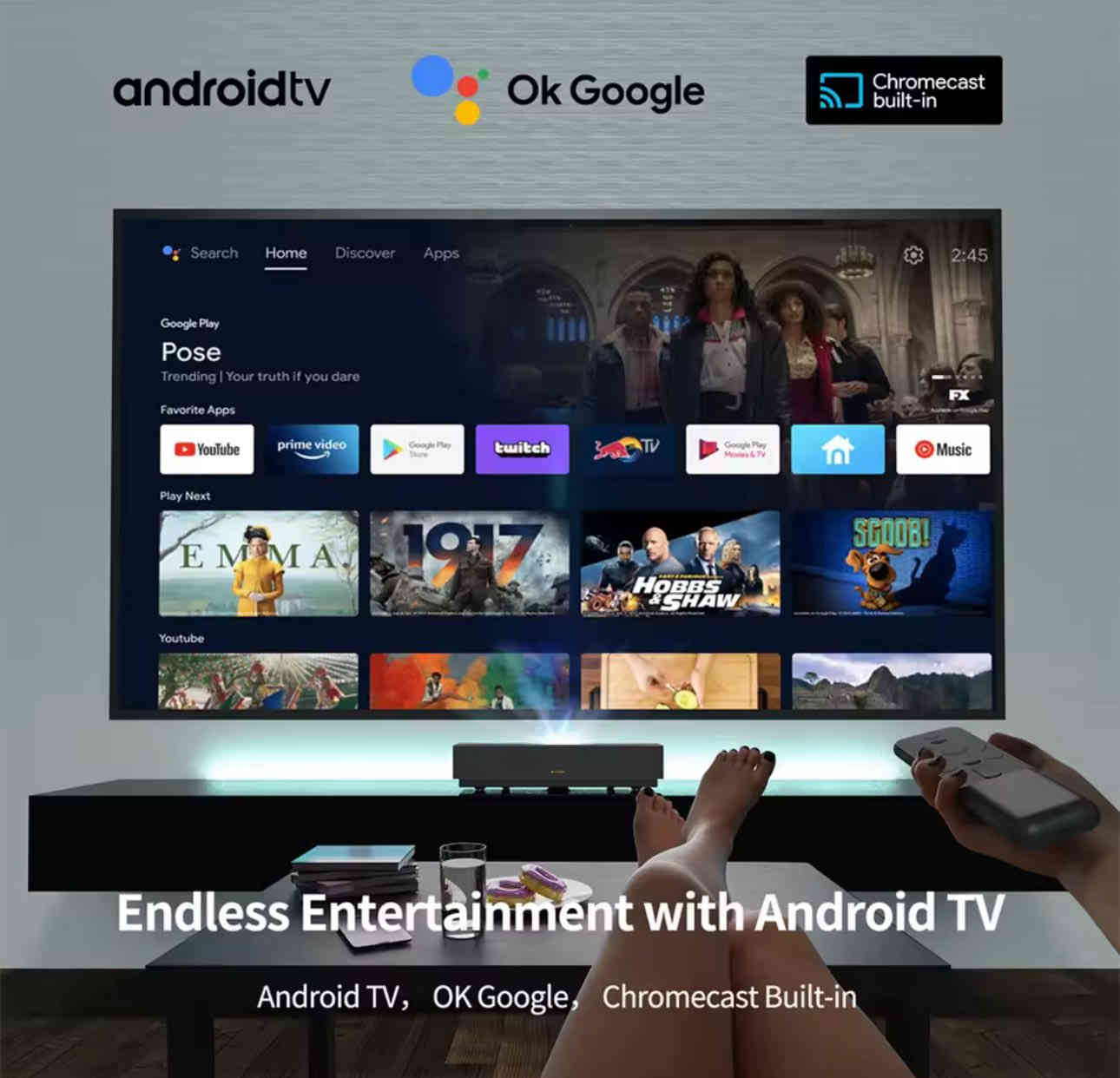 ‎  متابعينا الكرام توفر
 من جديد احدث جهاز  داتا شو 
اندرويد ليزري كهربائي
‏‎‏ ultra 4K HDR 10 
دقة حقيقية 
‏‎من شركة ويماكس العالمية 
‏_________________________‎
‏‎ اسم المنتج
Wemax Nova  
Or Formovie
‏  Android Tv
‏ 4K UHD Ultra Short 
‏Throw ALPD Laser Projector
_________________________
‏***‎موصفات  الجهاز  *** 
_________________________
‏‎* سمارت اندرويد 
‏*‎ واي فاي
‏‎ * بلاتوث 
‏‎*يربط مع أجهزة الاندرويد والايفون

‏‎*ويدعم الجهاز  عرض 
‏‎صورة او ملف فيديو او ملف pdf او ملف ورد 
‏‎عن طريق منفذ USB 
‏‎*ويحتوي على ثلاث مداخل HD
‏‎*ويحتوي على منفذ بورت نتورك
‏‎*و ريمونت  لاقط صوت

‏‎** قوة سطوع  :- 
‏‎2100 ان سي (ANSI) 
‏‎‏3000  FOFO Contrast Ratio
‏Alpd laser 

‏‎* يحتوي على سبيكر من شركة 
‏‎‏Dolby Audio & DTS-HD 
‏‎بقوة 30 واط 
* ‎ يفتح الجهاز صورة  بقياس
اقل قياس ‎ 80 بوصة 
واكبر قياس  150 بوصة
‏*‎و عمر عدسة  30000 ساعه
_________________________
‏‎سعر الجهاز في الانترنت   
‏‎في المواقع العالمية
1699$
‏‎ما يعادل 2 مليون و 550 الف 
‏‎بدون توصيل 
_________________________
‏‎اما سعر الجهاز 
‏‎في بيجنا مع التوصيل
‏‎ الى كل انحاء العراق 
👇🏻👇🏻👇🏻👇🏻😎💵😎👇🏻👇🏻👇🏻👇🏻👇🏻
‏‎((((( 1 مليون و 450 الف )))))) 
-----(((( 1.450.0000 )))))---- 
👆🏻👆🏻👆🏻👆🏻😎💵😎👆🏻👆🏻👆🏻👆🏻👆🏻
_________________________
‏‎و بي مجال بسيط في حال كنت جاد بالشراء 
👇🏻👇🏻👇🏻👇🏻👇🏻👇🏻👇🏻👇🏻👇🏻
‎‏‎للطلب اما واتساب على الرقم 
***********
‏‎ و للمعلومات اكثر مراسلة الصفحة
