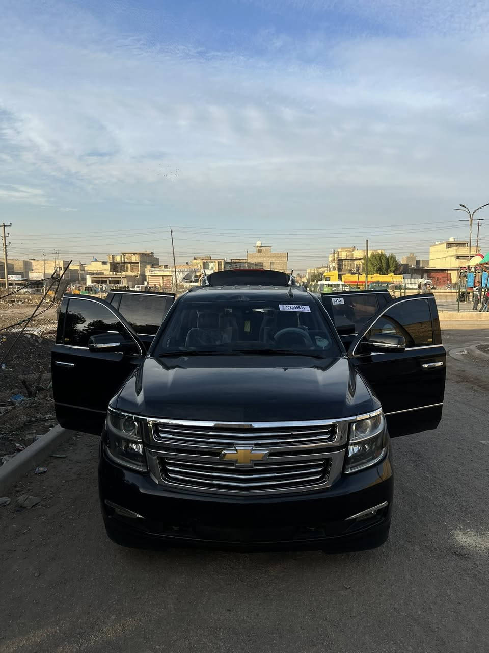 تاهو ادوات دخول جديد 
مديل LTZ 2019
قص قماره فقط
مكان السياره بغداد
رايدها 170 ورقه
‎***********رقم التليفون

‎مقاعد جلد 

‎كراسي كهرباء 3 دكم 

‎قاصه 

‎فرس وسطي 
‎ويل كب١٨ 

‎تبريد مركزي 

‎شاشه كبيره 

‎كامره دواره 

‎تحكمات تبريد خلفيه 

‎رادار 

‎تنبيه 

‎نضام السير ع الخط 

‎حساسات
‎طخم تاير
 

‎مري كهرباء 

‎كروس سرعه وتحكمات 

‎مانع تزحلق

‎ليد امامي خلفي 

‎لايت عدسة زنون متحركه 

‎كشاف زنون 

‎سبعه راكب 
باب خلفي شفط كهربائي
محرك كير اكسل صدر جديد
