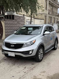 للبيع كيا سبورتج موديل٢٠١٥ حادث منشور بالصور  مكينه كير خير من الله سي...
