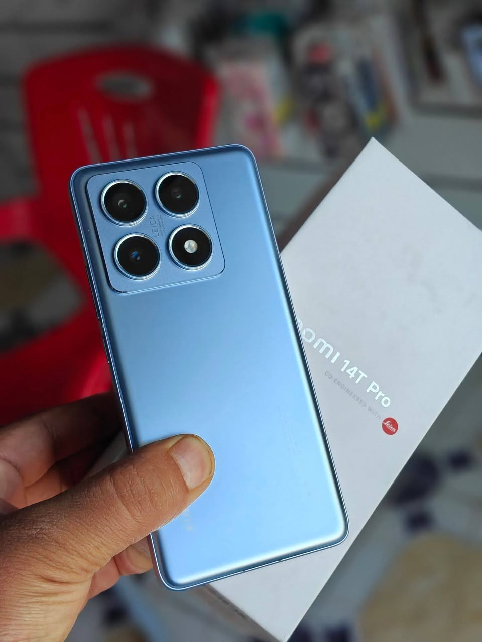 السلام عليكم
شاومي 14 تي بروا 
ذاكره 1 تيره........ 1تيره
مستخدم لووك أخو الجديد كامل ملحقاته عالمية عملاق الألعاب وبالاداء السعر600 الف 
مكان نجف
*********** اتصال وواتساب
