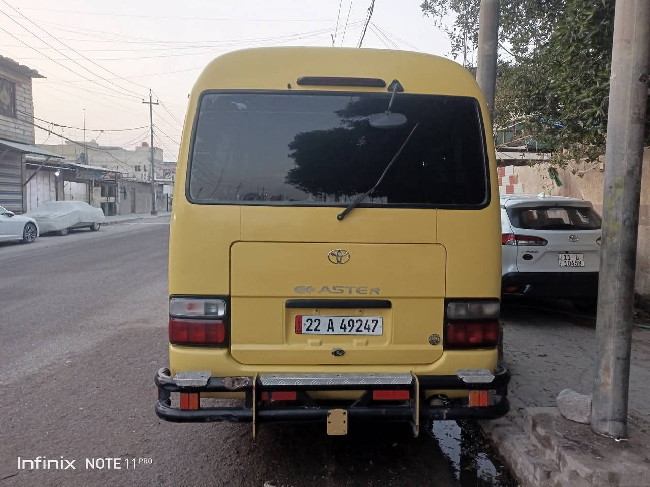 السلام عليكم كوستر راس الثور 14جوبلس منضومه غاز تبريد محرك حداديه  اكسن  تخم تاير دوشمه جديده  موقع البصره  رقم ***********
